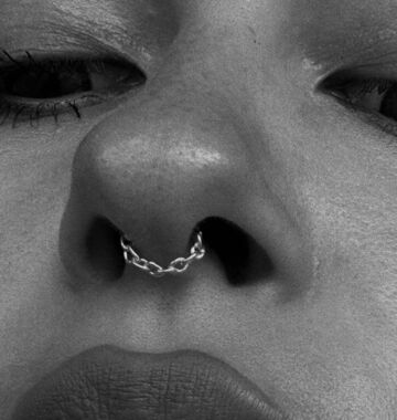 Septum Chain Silver