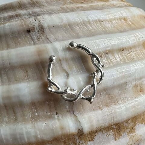 Септум Wreath Silver