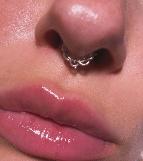 Септум Wreath Silver