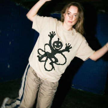 Бежева футболка Pumpkin