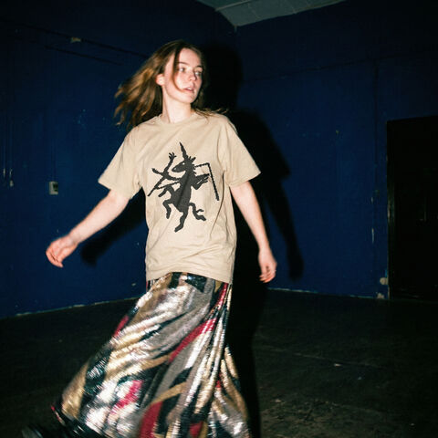 Бежева футболка Unicorn