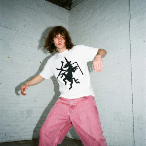 Біла футболка Unicorn