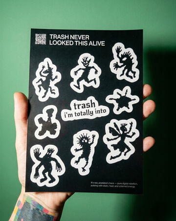 Sticker Pack with Monsters