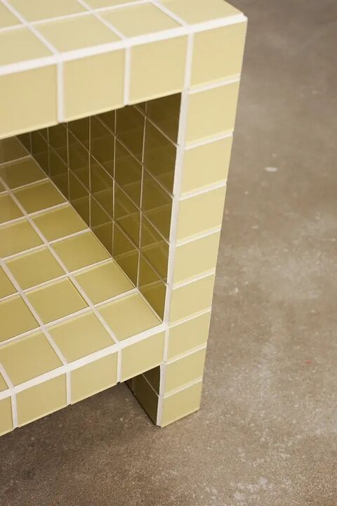 Cube Hole-Legs. Tile 5см