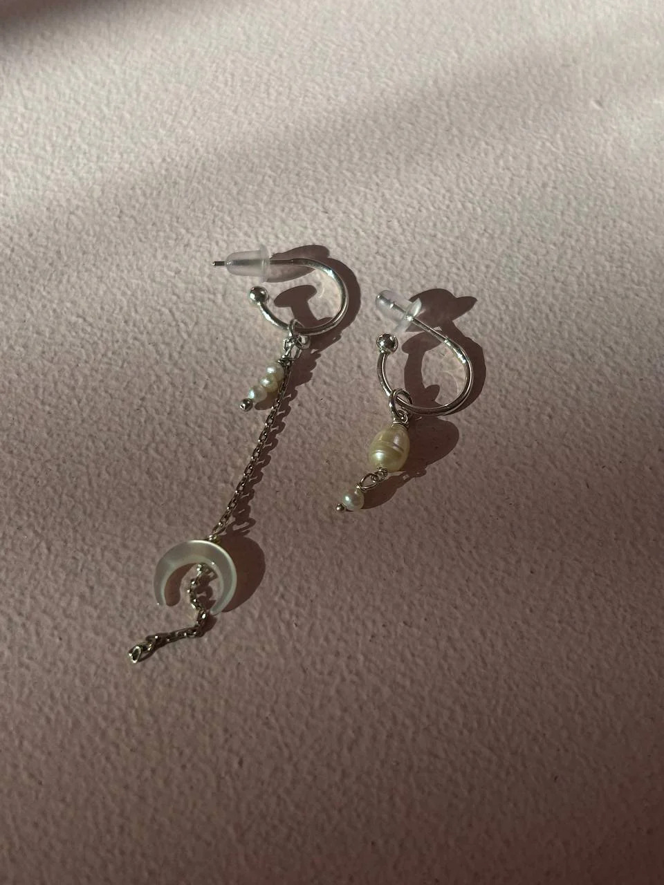 Асиметричні сережки півкола "Moon"