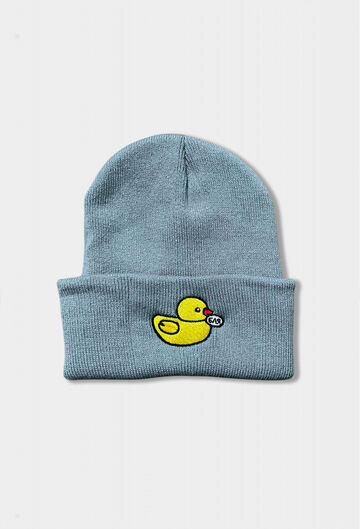 Сіра шапка БЛЯDUCK BEANIE