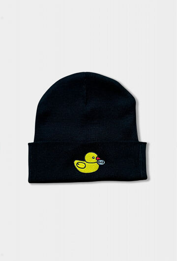 Чорна шапка БЛЯDUCK BEANIE
