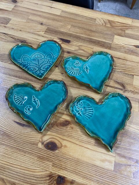 Тарілка «Морська бірюза»