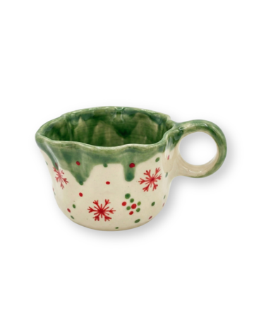 Green Winter mint cup