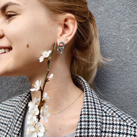 Сережки Ланцюжок