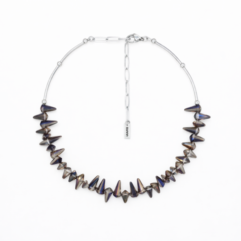 Чокер Holographic Glass Spikes