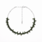 Choker Olive Glass Spikes