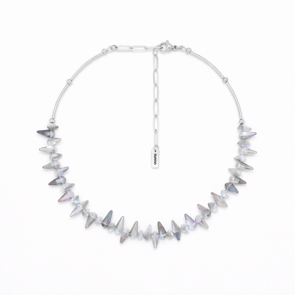 Choker Prism Glass Spikes
