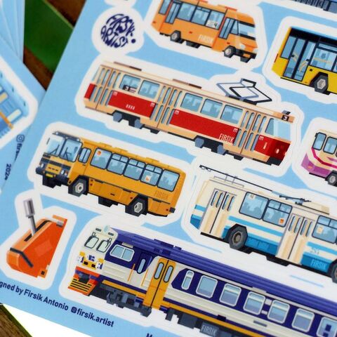Стікерпак Громадський транспорт