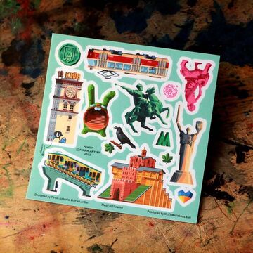 Стікерпак Київ №1