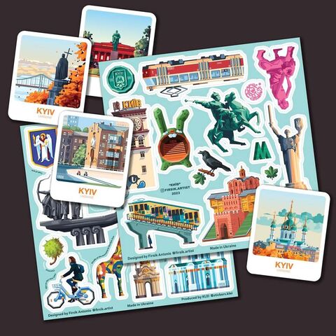 Стікерпак Київ №2