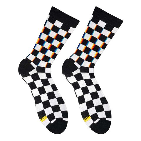 Socks Trippy Checks