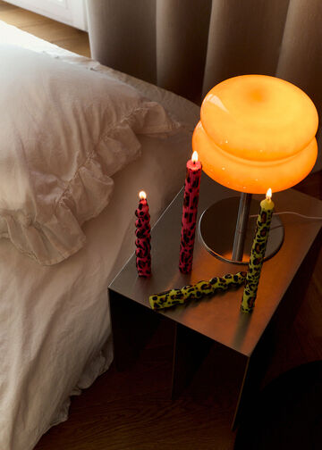 Леопардові соєві свічки Neon