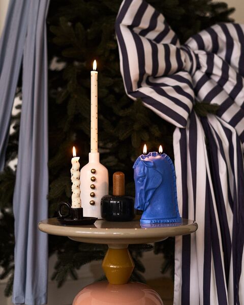 Свічка Коник синя