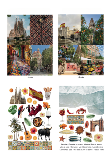 Scrapbooking "Spain"