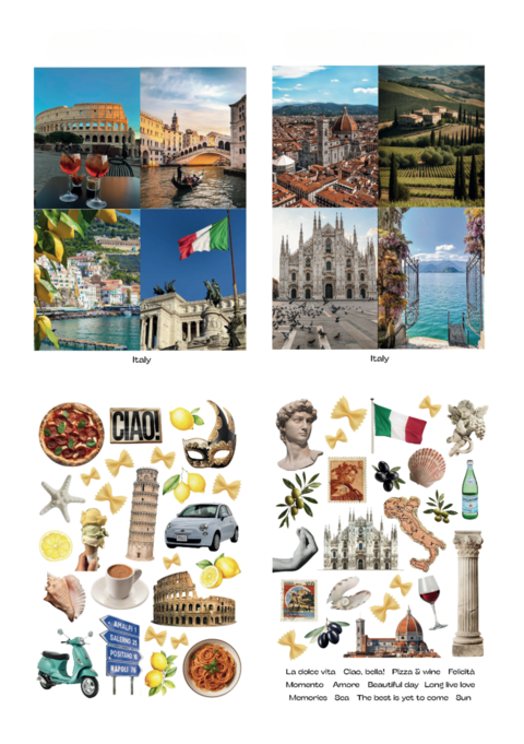 Скрапбукінг "Італія"