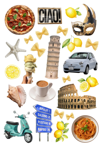 Скрапбукінг "Італія"