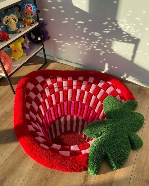 Килим Полуниця