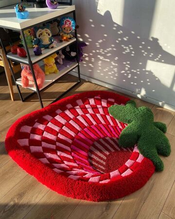 Килим Полуниця