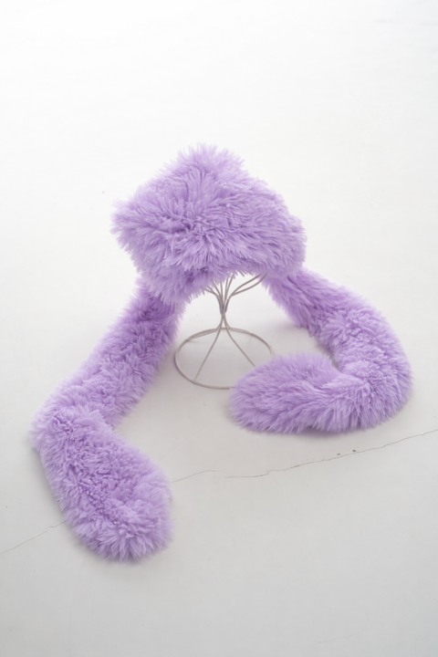 Шапка "Big Bunny Hat" Purple