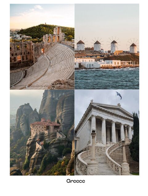 Скрапбукінг "Греція"