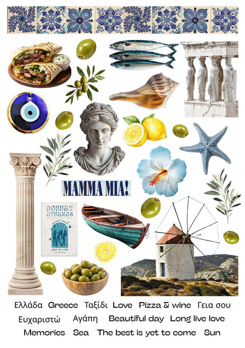 Скрапбукінг "Греція"
