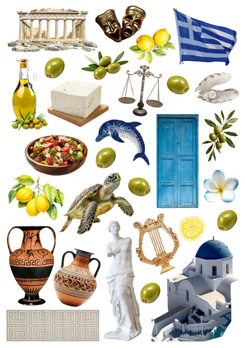 Скрапбукінг "Греція"