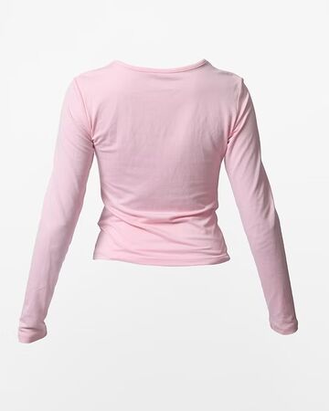 Рожевий лонгслив “Shut the fuck up”