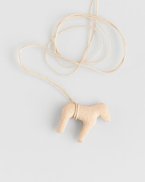 Pendant White Horse