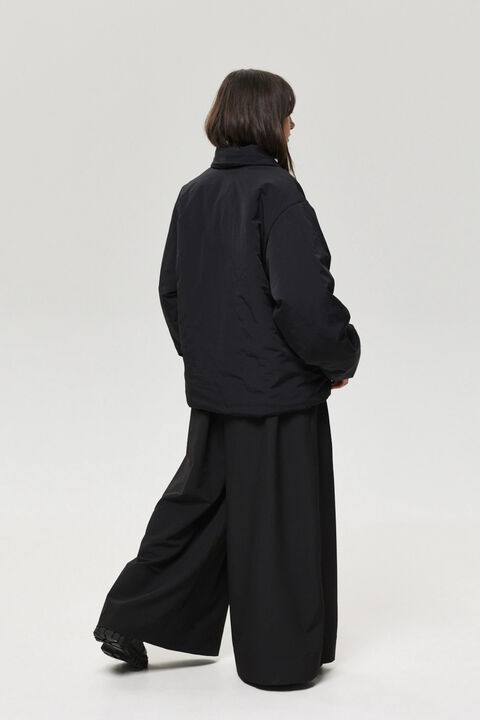 Kimono jacket insulated with synthetic down Mariko black