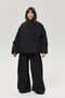 Kimono jacket insulated with synthetic down Mariko black