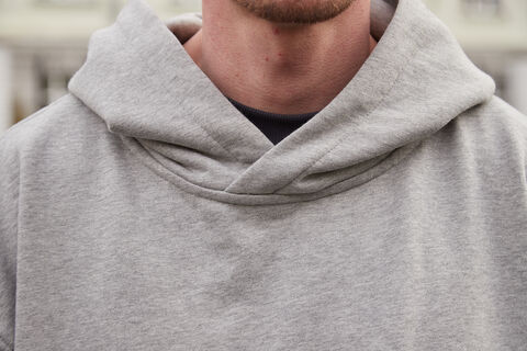 Сіре худі Heavy оверсайз