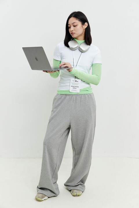 Штани Wide сірі