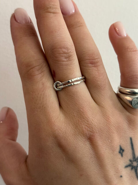 Каблучка спінер Дабл