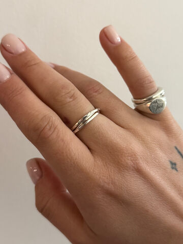 Trinity Spinner Ring