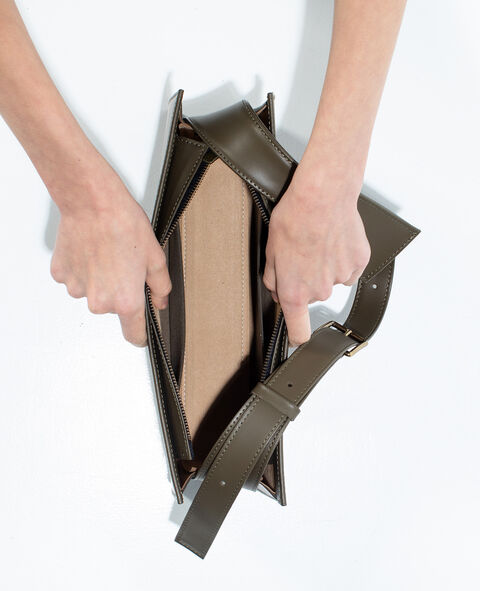 Сумка BG126 Оливковий тоскана