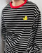 Black striped long-sleeve “Duckling”