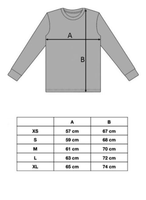 Black striped long-sleeve “Duckling”