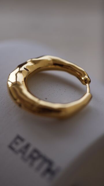 Carrie mini earrings gold-plated