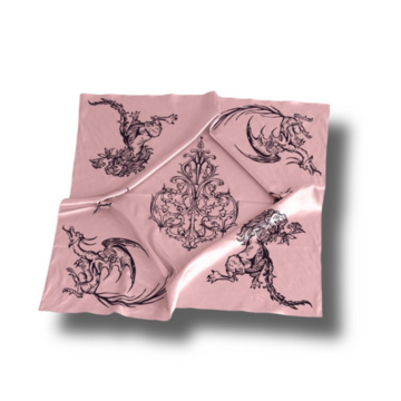 Хустка “Gothic Fauna” Pink