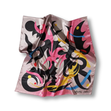 Хустка “The Dance of Life and Death” (Multicolor)