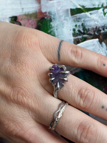 Amethyst ring