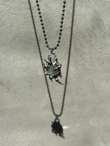 Кулон з аквамарином 3