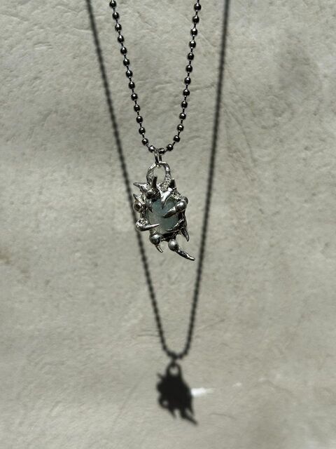 Кулон з аквамарином 3