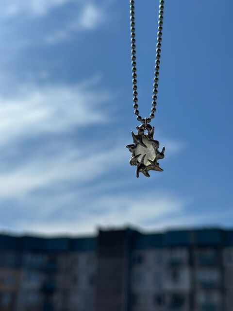 Pendant with aquamarine 4